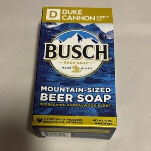 Duke Cannon Busch Beer Soap